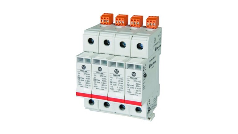 DIN Rail AC Surge Protectors